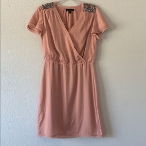 Banana Republic dress with beaded shoulders